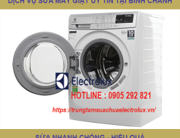 Sửa máy giặt electrolux bình chánh